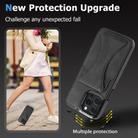 For iPhone 15 Pro Max Ultra-thin Shockproof Phone Protective Case with Holder(Black) - 3