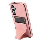 For Samsung Galaxy S24+ 5G Ultra-thin Shockproof Phone Protective Case with Holder(Rose Gold) - 2
