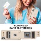 For iPhone XS Max Wristband Vertical Flip Wallet Back Cover Phone Case with Long Lanyard(White) - 3