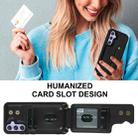 For Samsung Galaxy S25+ 5G Wristband Vertical Flip Wallet Back Cover Phone Case with Long Lanyard(Black) - 3