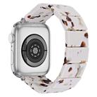 For Apple Watch 46mm / 49mm / 45mm / 44mm Stretch Rope Square Resin Watch Band(Nougat) - 2