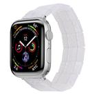 For Apple Watch 42mm / 41mm / 40mm / 38mm Stretch Rope Square Resin Watch Band(Fluorescent) - 1