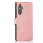 For Samsung Galaxy S23 FE 5G Fantasy Skin-feel Calfskin Texture Leather Phone Case(Pink) - 3