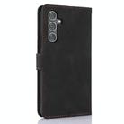 For Samsung Galaxy S24 FE 5G Fantasy Skin-feel Calfskin Texture Leather Phone Case(Black) - 3