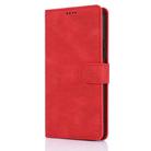 For Samsung Galaxy S24 FE 5G Fantasy Skin-feel Calfskin Texture Leather Phone Case(Red) - 2