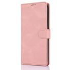 For Samsung Galaxy S24+ 5G Fantasy Skin-feel Calfskin Texture Leather Phone Case(Pink) - 2