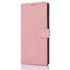 For Samsung Galaxy S24 Ultra 5G Fantasy Skin-feel Calfskin Texture Leather Phone Case(Pink) - 2