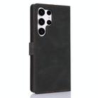 For Samsung Galaxy S24 Ultra 5G Fantasy Skin-feel Calfskin Texture Leather Phone Case(Black) - 3