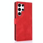 For Samsung Galaxy S24 Ultra 5G Fantasy Skin-feel Calfskin Texture Leather Phone Case(Red) - 3