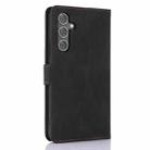 For Samsung Galaxy S25 5G Fantasy Skin-feel Calfskin Texture Leather Phone Case(Black) - 3