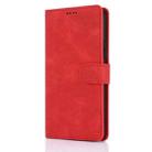 For Samsung Galaxy S25+ 5G Fantasy Skin-feel Calfskin Texture Leather Phone Case(Red) - 2
