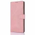 For Samsung Galaxy S25 Ultra 5G Fantasy Skin-feel Calfskin Texture Leather Phone Case(Pink) - 2