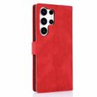 For Samsung Galaxy S25 Ultra 5G Fantasy Skin-feel Calfskin Texture Leather Phone Case(Red) - 3