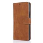 For Samsung Galaxy S25 Edge 5G Fantasy Skin-feel Calfskin Texture Leather Phone Case(Brown) - 2