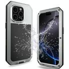 For iPhone 16 Pro Shockproof IP54 Life Waterproof Phone Case(Silver) - 1