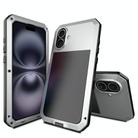 For iPhone 16 Shockproof IP54 Life Waterproof Phone Case(Silver) - 2