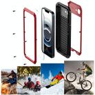 For iPhone 16e Shockproof IP54 Life Waterproof Phone Case(Red) - 3