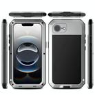 For iPhone 16e Shockproof IP54 Life Waterproof Phone Case(Silver) - 2