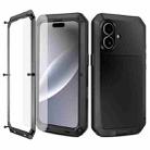 For iPhone 17 Shockproof IP54 Life Waterproof Phone Case(Black) - 3