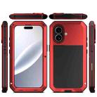 For iPhone 17 Shockproof IP54 Life Waterproof Phone Case(Red) - 2