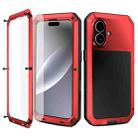 For iPhone 17 Shockproof IP54 Life Waterproof Phone Case(Red) - 3