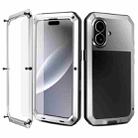 For iPhone 17 Shockproof IP54 Life Waterproof Phone Case(Silver) - 3