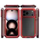 For iPhone 17 Pro Shockproof IP54 Life Waterproof Phone Case(Red) - 2