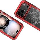 For iPhone 17 Pro Shockproof IP54 Life Waterproof Phone Case(Red) - 3