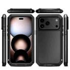 For iPhone 17 Pro Max Shockproof IP54 Life Waterproof Phone Case(Black) - 2