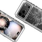 For iPhone 17 Pro Max Shockproof IP54 Life Waterproof Phone Case(Silver) - 3