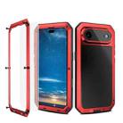For iPhone 17 Air Shockproof IP54 Life Waterproof Phone Case(Red) - 3