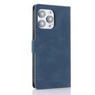 For iPhone 16 Pro Max Fantasy Skin-feel Calfskin Texture Leather Phone Case(Blue) - 3