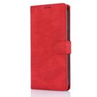 For iPhone 15 Pro Max Fantasy Skin-feel Calfskin Texture Leather Phone Case(Red) - 2