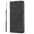 For iPhone 15 Plus / 14 Plus Fantasy Skin-feel Calfskin Texture Leather Phone Case(Black) - 2