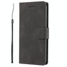 For iPhone SE 2024 Fantasy Skin-feel Calfskin Texture Leather Phone Case(Black) - 2