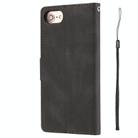 For iPhone SE 2024 Fantasy Skin-feel Calfskin Texture Leather Phone Case(Black) - 3