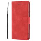 For iPhone SE 2024 Fantasy Skin-feel Calfskin Texture Leather Phone Case(Red) - 2