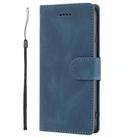 For iPhone SE 2024 Fantasy Skin-feel Calfskin Texture Leather Phone Case(Blue) - 2