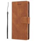 For iPhone SE 2024 Fantasy Skin-feel Calfskin Texture Leather Phone Case(Brown) - 2