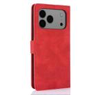 For iPhone 17 Pro Max Fantasy Skin-feel Calfskin Texture Leather Phone Case(Red) - 3