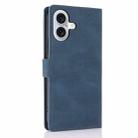 For iPhone 17 Fantasy Skin-feel Calfskin Texture Leather Phone Case(Blue) - 3