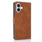 For iPhone 17 Fantasy Skin-feel Calfskin Texture Leather Phone Case(Brown) - 3