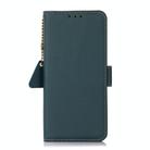 For Honor Play 60 Plus / 200 Smart Side-Magnetic TJ Genuine Leather RFID Phone Case(Green) - 3