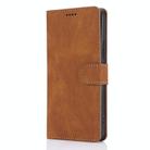 For Samsung Galaxy A25 5G Fantasy Skin-feel Calfskin Texture Leather Phone Case(Brown) - 2