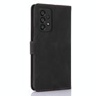 For Samsung Galaxy A53 5G Fantasy Skin-feel Calfskin Texture Leather Phone Case(Black) - 3