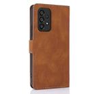 For Samsung Galaxy A53 5G Fantasy Skin-feel Calfskin Texture Leather Phone Case(Brown) - 3