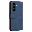 For Samsung Galaxy S25 FE 5G Dual-color Splicing Flip Leather Phone Case(Blue) - 3