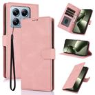 For Xiaomi 14T Pro Fantasy Skin-feel Calfskin Texture Leather Phone Case(Pink) - 1