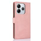 For Xiaomi Poco M7 Pro 5G Fantasy Skin-feel Calfskin Texture Leather Phone Case(Pink) - 3