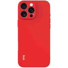 For iPhone 16 Pro imak UC-4 Series Straight Edge TPU Phone Case(Red) - 2